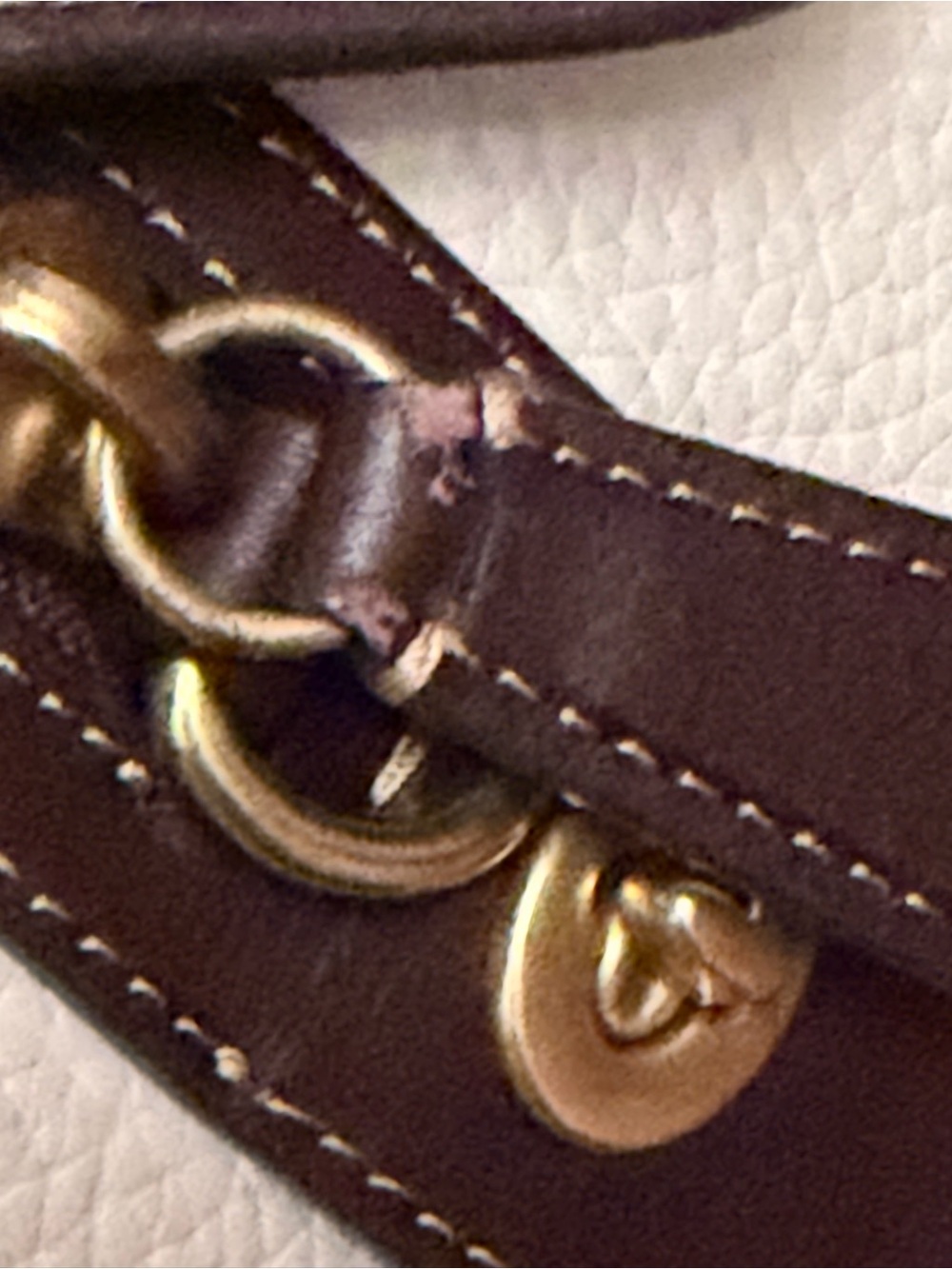 Coach Ruby Satchel 25 in chalk - Picture 10 of 15